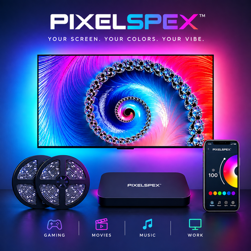 🌈 PixelSpex™ — Turn Your Screen Into An Experience